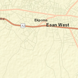 Ekpoma Street Map