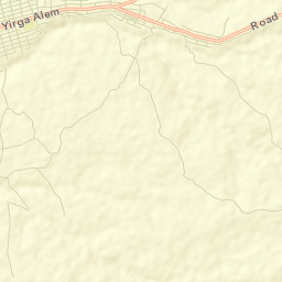 Yirga ‘Alem Street Map