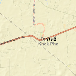 Amphoe Khok Pho Street Map
