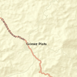 Gómez Plata Street Map