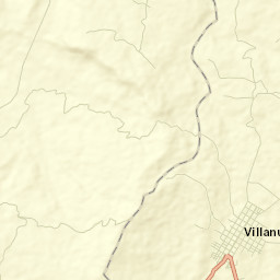 Villanueva Street Map