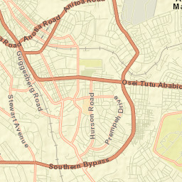 Kumasi Street Map