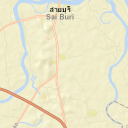 Sai Buri Street Map