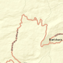 Barichara Street Map