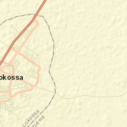 Lokossa Street Map