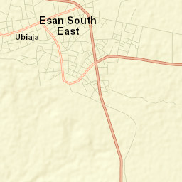 Ubiaja Street Map