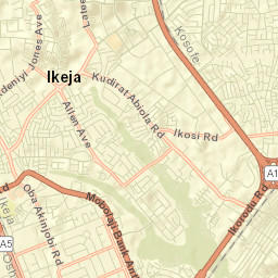 Ikeja Street Map