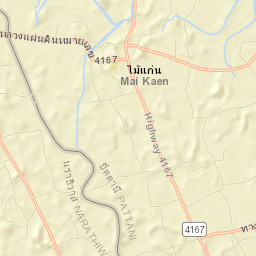 Amphoe Mai Kaen Street Map