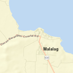 Malalag Street Map
