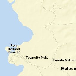 Maluso Street Map
