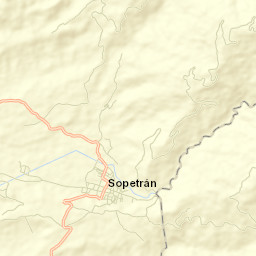 Sopetrán Street Map