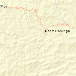 Santo Domingo Street Map