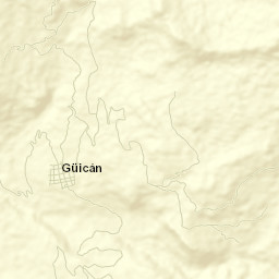 Güicán Street Map