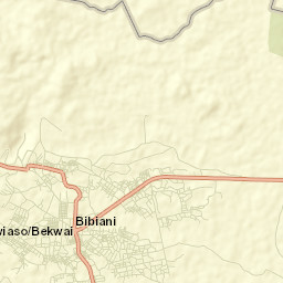 Bibiani Street Map