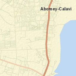 Abomey-Calavi Street Map