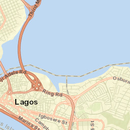 Lagos Street Map