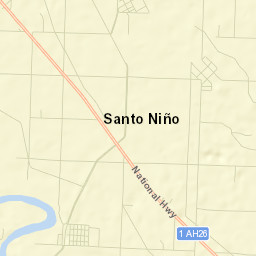 Santo Niño Street Map