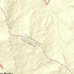 Guacamayas Street Map