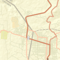 Dīla Street Map