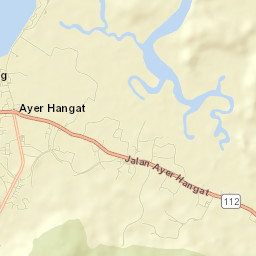 Ayer Hangat Street Map