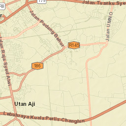Kangar Street Map