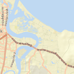 Narathiwat Street Map