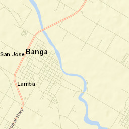 Bañga Street Map