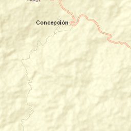 Concepción Street Map
