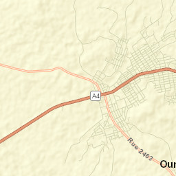 Oumé Street Map