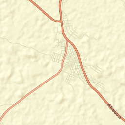 Akoupé Street Map