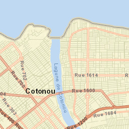 Cotonou Street Map