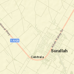 Surallah Street Map
