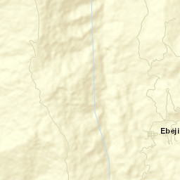 Ebéjico Street Map