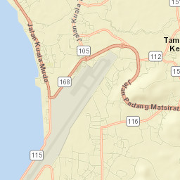 Padang Mat Sirat Street Map