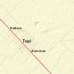 Tupi Street Map