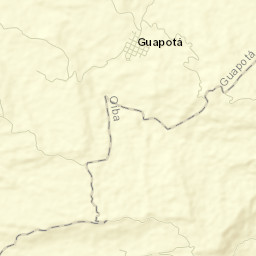 Guapotá Street Map