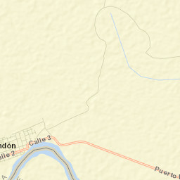 Puerto Rondón Street Map