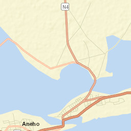 Aného Street Map