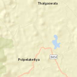 Galle District Street Map