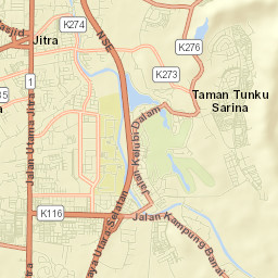 Jitra Street Map