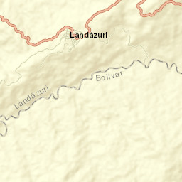 Landázuri Street Map