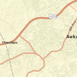 Awka Street Map