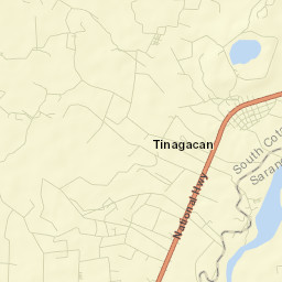 Tinagacan Street Map