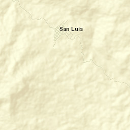 San Luis Street Map
