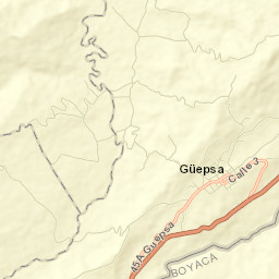 Güepsa Street Map