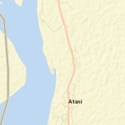 Atani Street Map