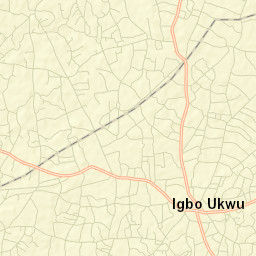 Igbo-Ukwu Street Map