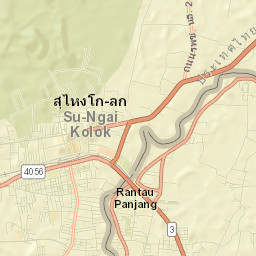 Su-ngai Kolok Street Map