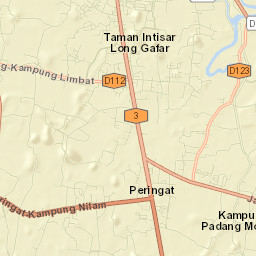 Peringat Street Map