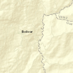 Bolívar Street Map